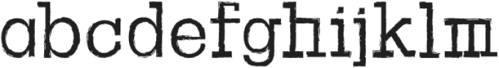 Ahsaas-Regular otf (400) Font LOWERCASE