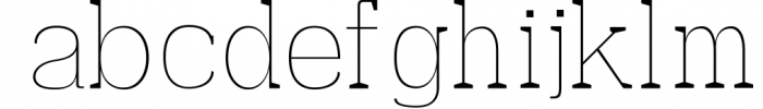 Ahijah A Clean Minimal Serif Typeface 1 Font LOWERCASE