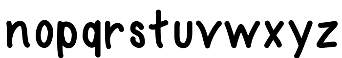 AHintofSass Font LOWERCASE