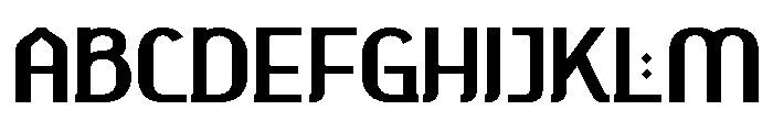 AhmisyaPersonaluse-Regular Font UPPERCASE