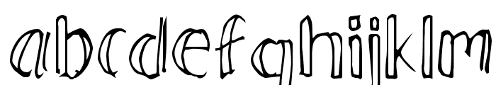 Ahnberg Font LOWERCASE