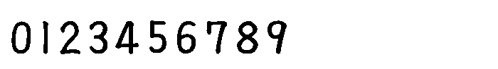 AH-Hakushu Brush RS W9 Font OTHER CHARS