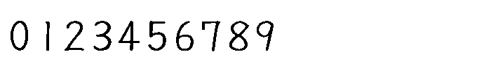 AH Hakushu School PRS W12 Font OTHER CHARS