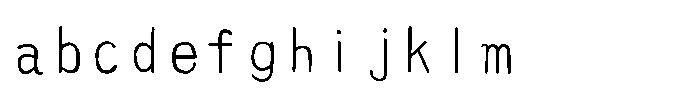 AH Hakushu School PRS W3 FONT