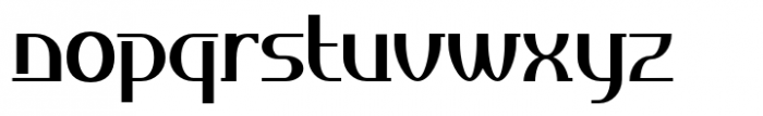 Ahakin Bold Font LOWERCASE