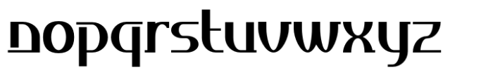 Ahakin Extra Bold Font LOWERCASE