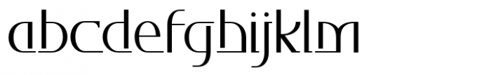 Ahakin Light Font LOWERCASE