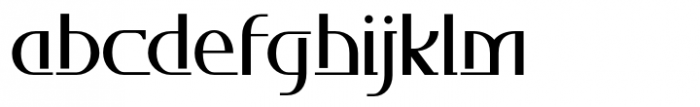 Ahakin Medium Font LOWERCASE