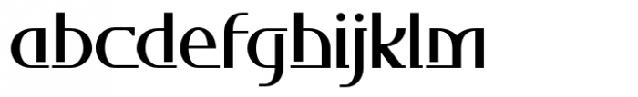 Ahakin Semi Bold Font LOWERCASE