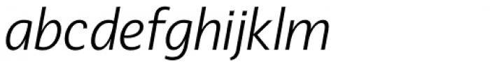 Ahimsa Light Italic Font LOWERCASE