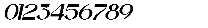 Ahkara Italic Font OTHER CHARS