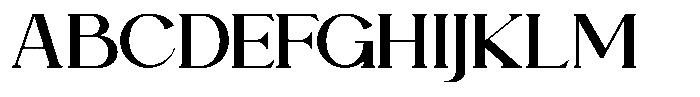 Ahkara Regular Font UPPERCASE