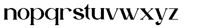Ahkara Regular Font LOWERCASE