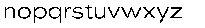 Ahora Light Font LOWERCASE