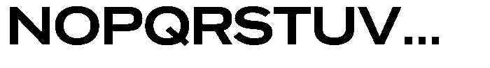 Ahora Semi Bold Font UPPERCASE