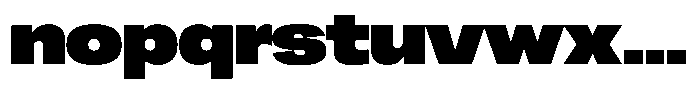 Ahora Super Font LOWERCASE