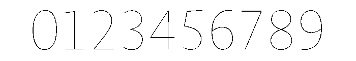Aide Regular Font OTHER CHARS