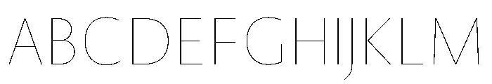 Aide Regular Font UPPERCASE