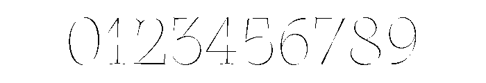 Aide Thin Font OTHER CHARS