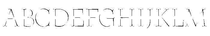 Aide Thin Font UPPERCASE