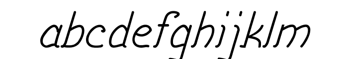 Aishwa Font LOWERCASE