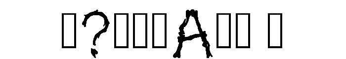 Aida Regular Font OTHER CHARS