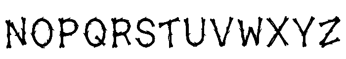 Aida Regular Font UPPERCASE