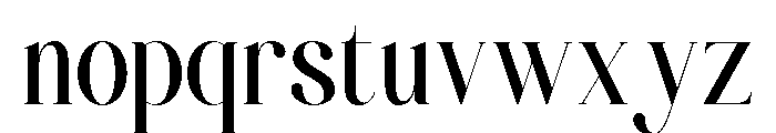 Aielenea Regular Font LOWERCASE