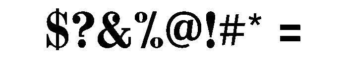 Aigaion Lithos Font OTHER CHARS