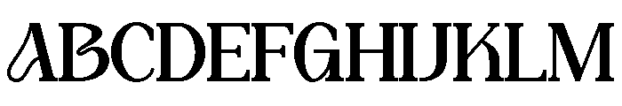 Aigos Font UPPERCASE