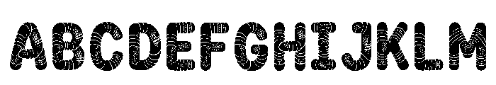 Aila Regular Font UPPERCASE