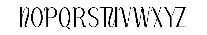 Ailura Sydney Font UPPERCASE