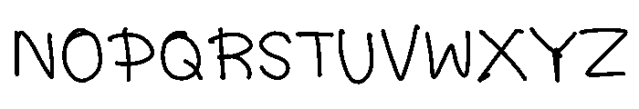 Aim FLo Font UPPERCASE