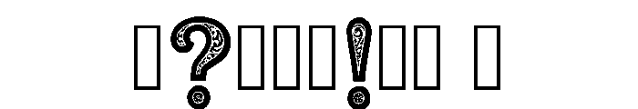 Aimar Regular Font OTHER CHARS