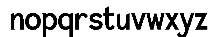 Aimla-Regular Font LOWERCASE