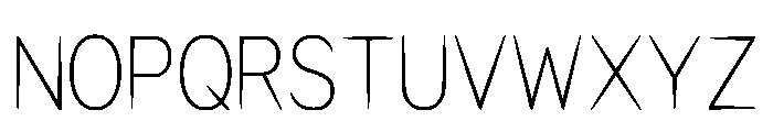 Aine Regular Font UPPERCASE