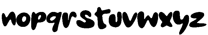 Airborne Street Font LOWERCASE