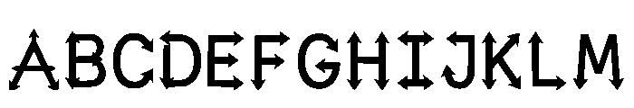 Airi Regular Font UPPERCASE