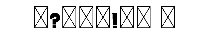 Airone Font OTHER CHARS