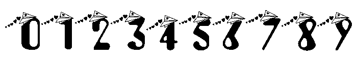 Airplane Love Font OTHER CHARS