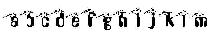 Airplane Love FONT