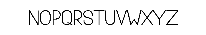 Airspace Font UPPERCASE