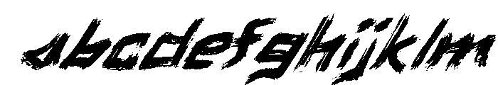 AiruBlash-Slant FONT