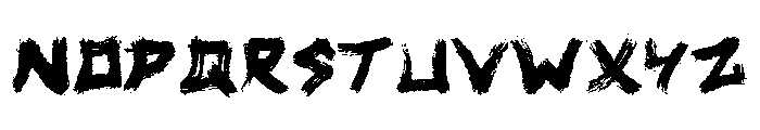 AiruBlashRegular Font UPPERCASE