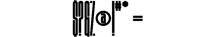 Aisling Headline Font OTHER CHARS