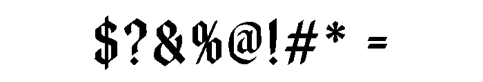 Aithren Font OTHER CHARS