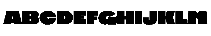 Aivon Font UPPERCASE