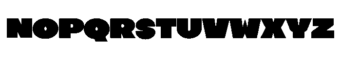 Aivon Font UPPERCASE