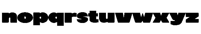 Aivon Font LOWERCASE