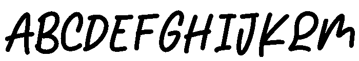 Aizo Font UPPERCASE
